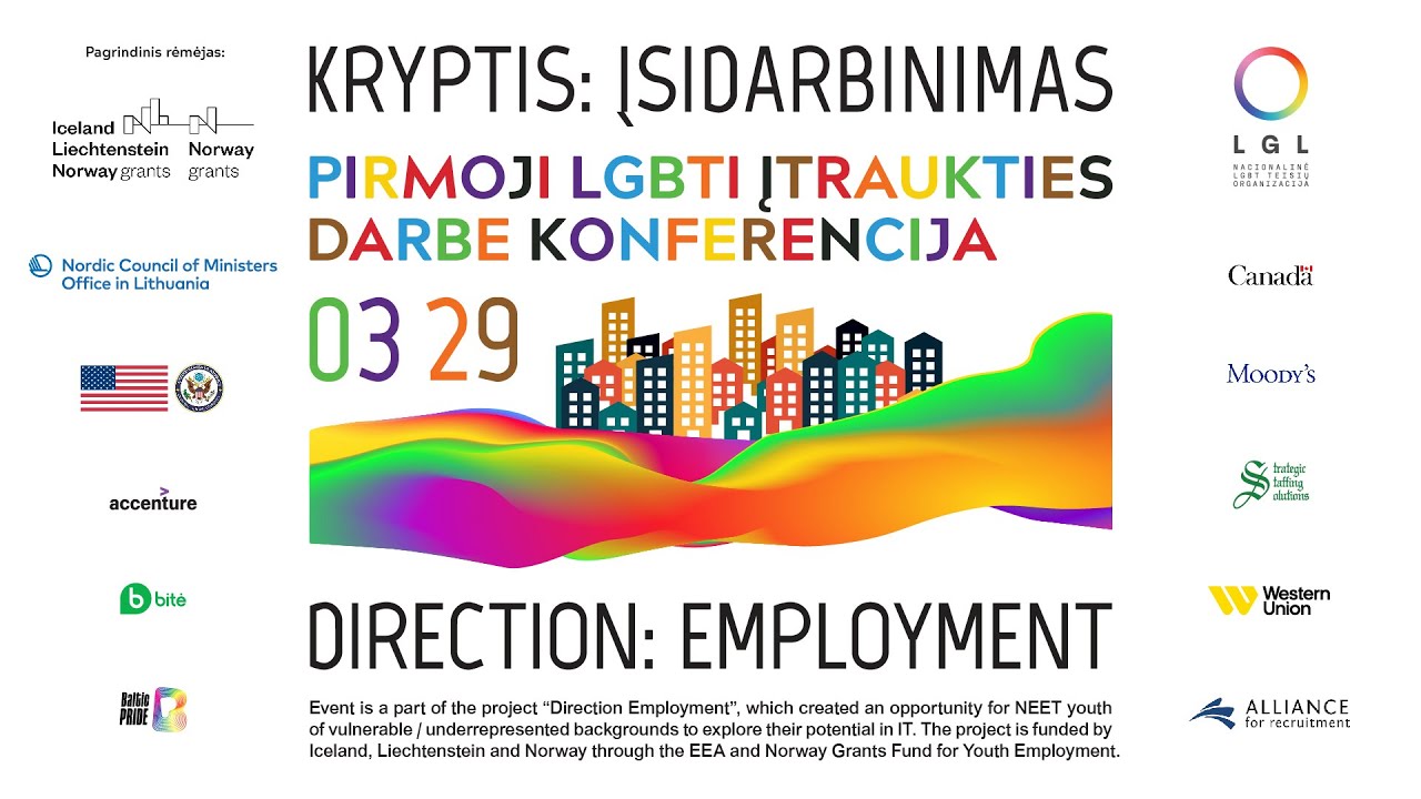 Первая в истории Литвы конференция по интеграции ЛГБТК+