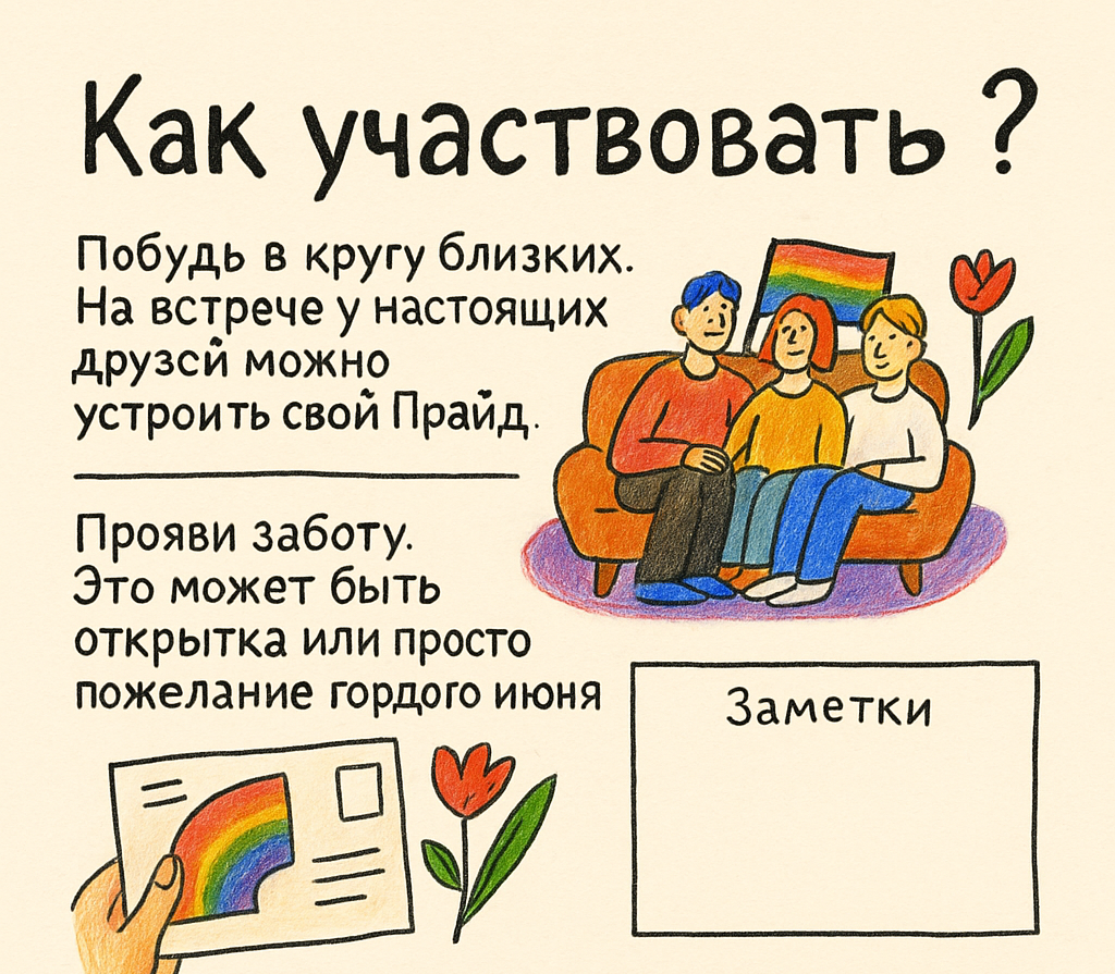 Как безопасно отпраздновать Pride Month 2025