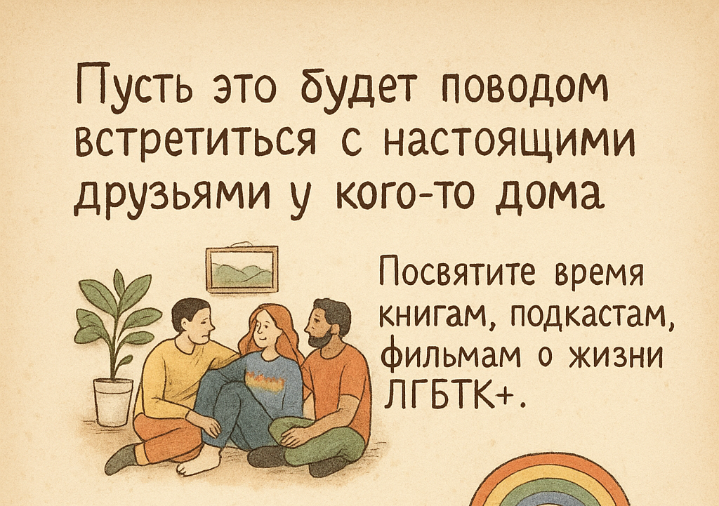 Как безопасно отпраздновать Pride Month 2025