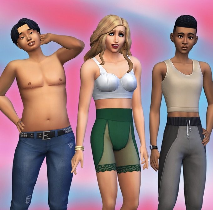 Транс-персоны появляются в The Sims после обновления игры