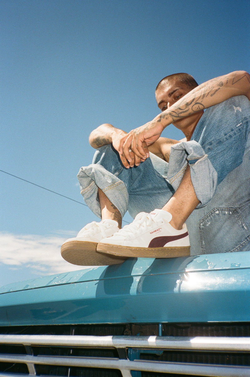 PUMA и Nahmias переосмысливают кроссовки Suede