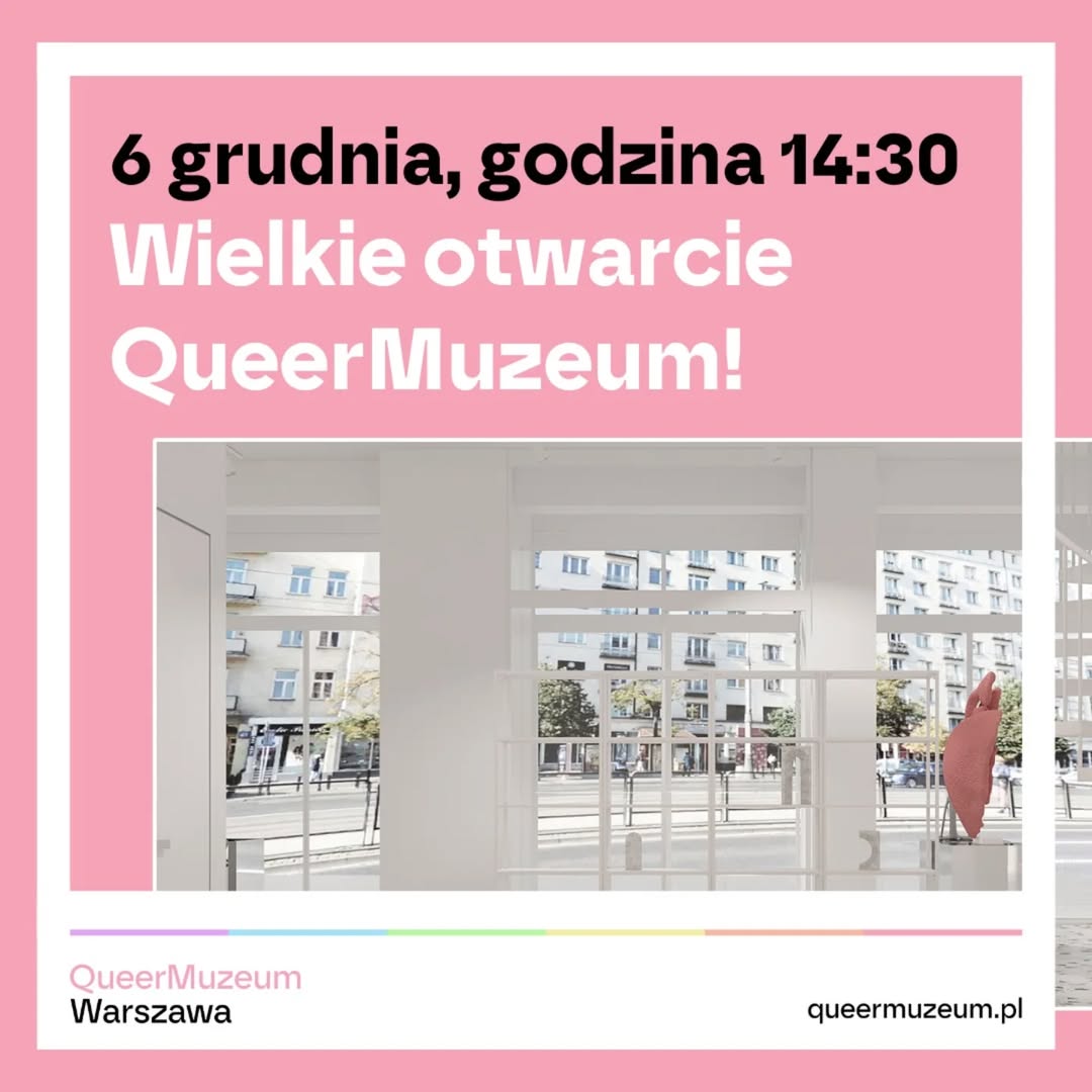 Открытие первого квир-музея в Польше — QueerMuzeum Warszawa