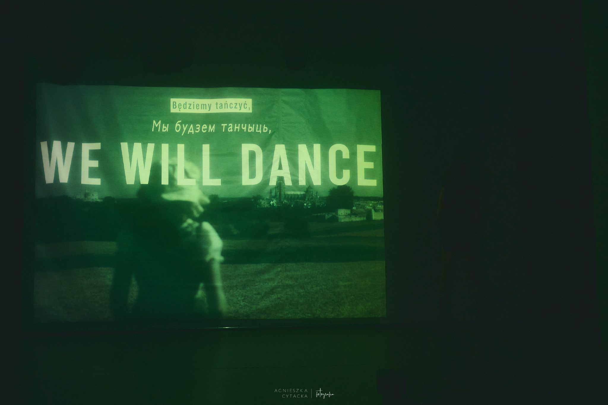 Сцена из перформанса «Ich heiße Frau Troffea». Фото: Agnieszka Cytacka