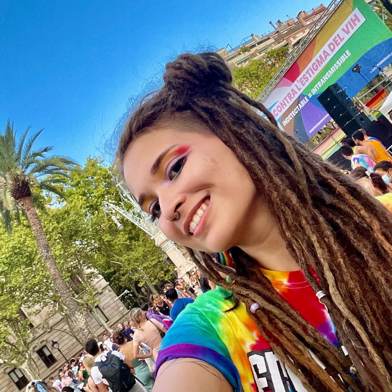 Мила Юма - активистка, создательница русскоязычного ЛГБТ комьюнити в Испании