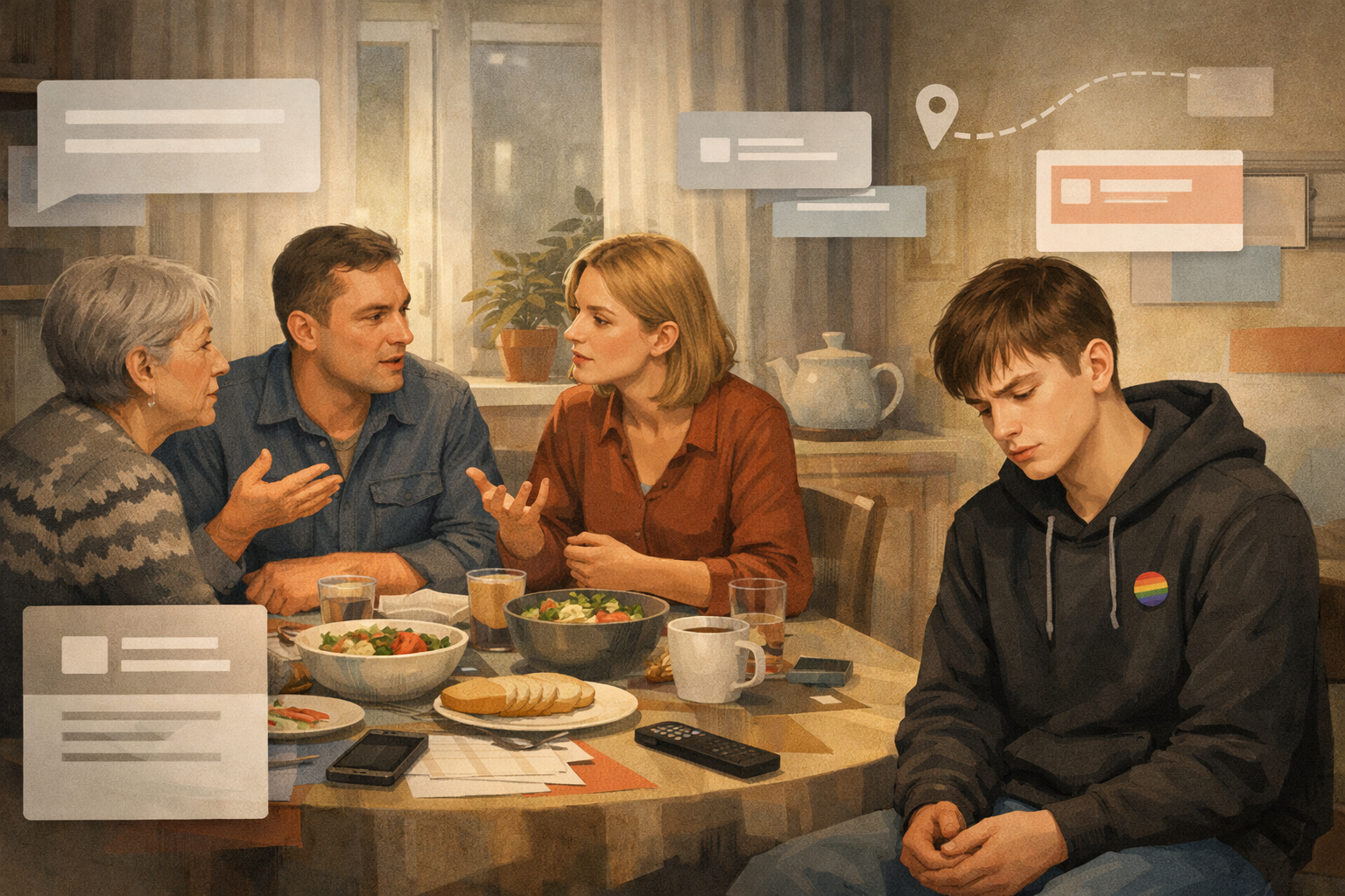 «Слава богу, ты у нас не такой»: ЛГБТК+ подростки в гомофобных семьях