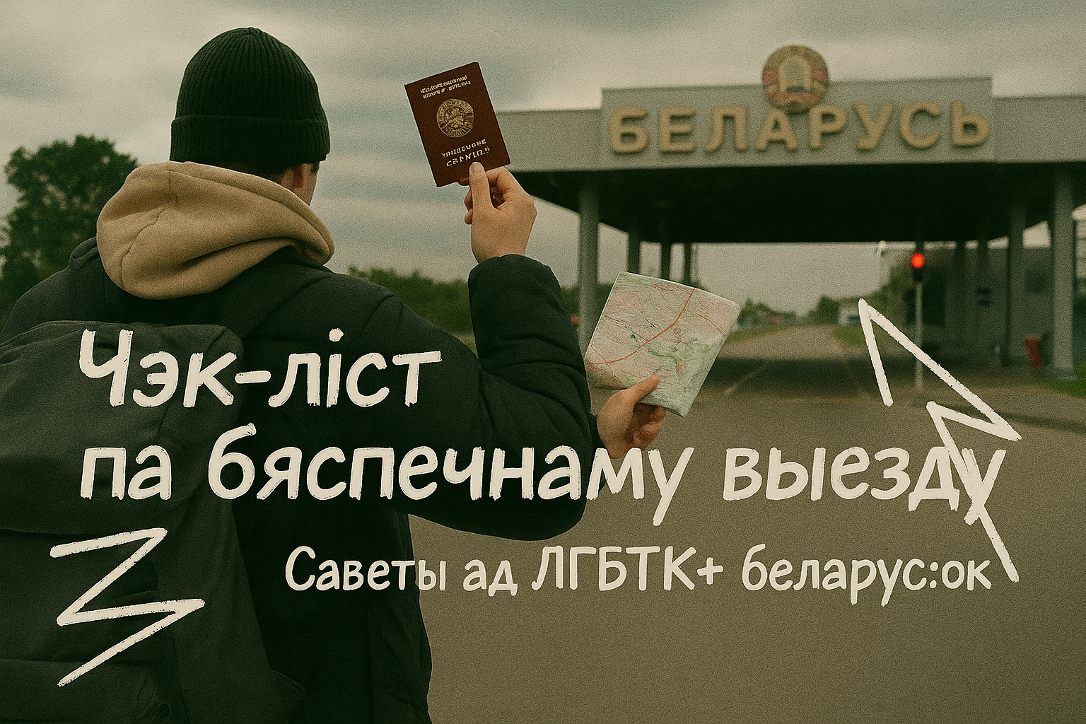 Чек-лист по безопасному выезду. Советы от ЛГБТК+ беларус:ок