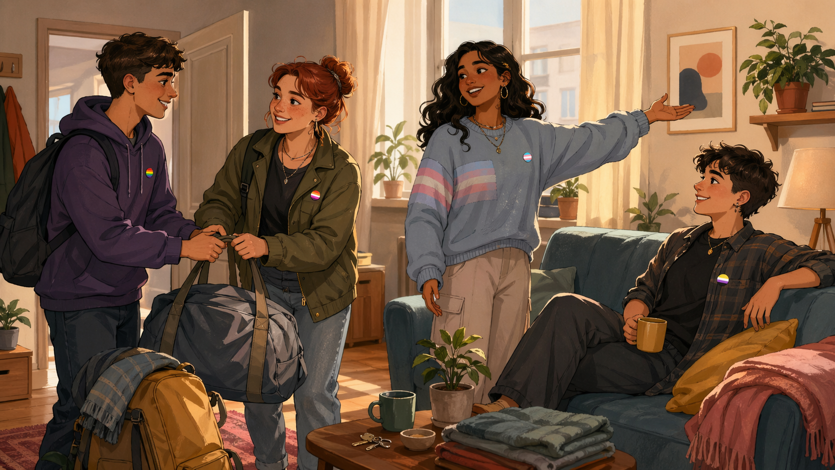 Временное жильё для квир-людей в ЕС