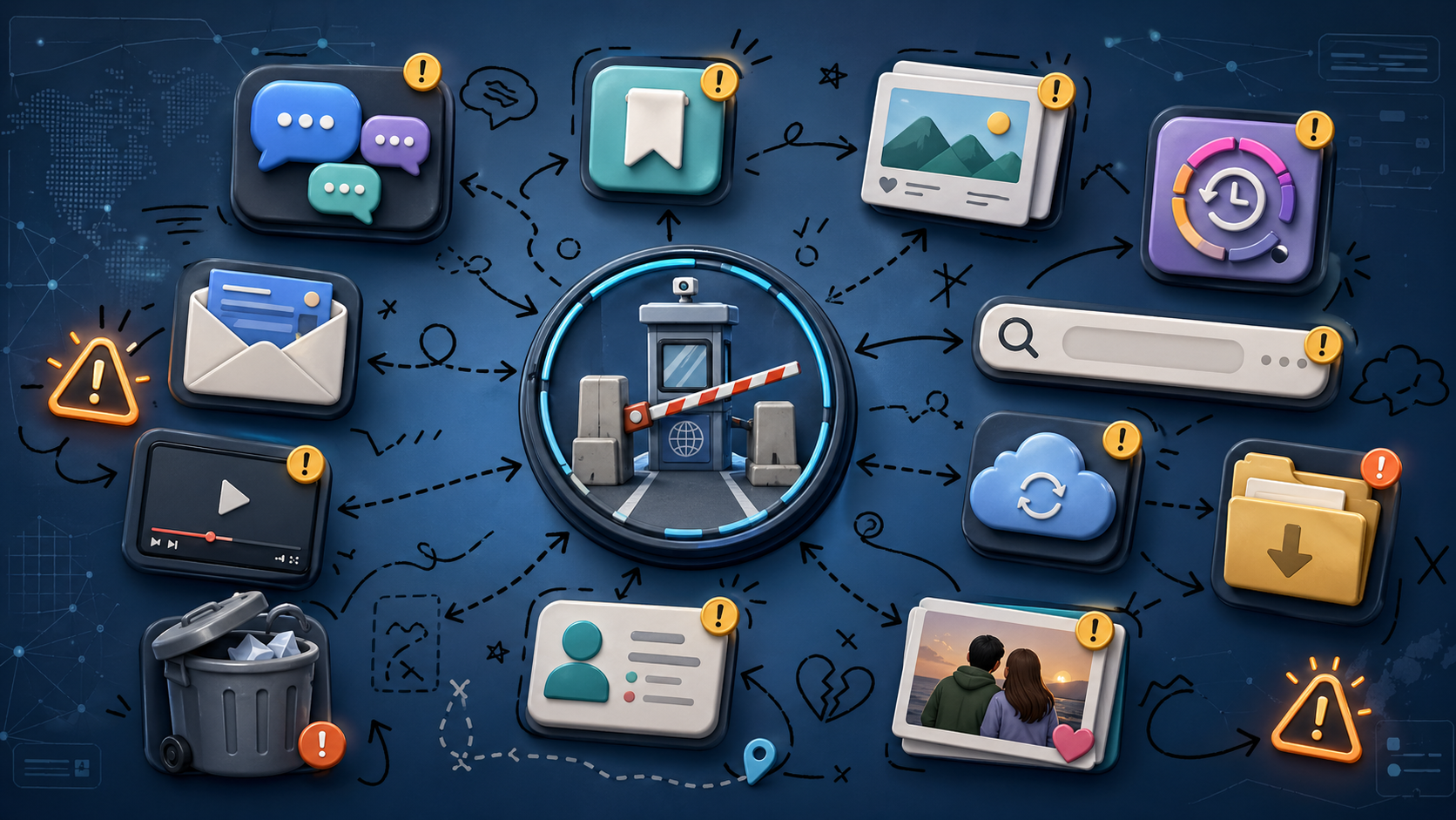 Граница и цифровые следы: что ЛГБТК+ удалить заранее