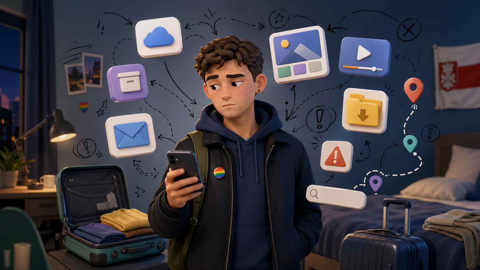 Что ЛГБТК+ проверить в смартфоне перед границей