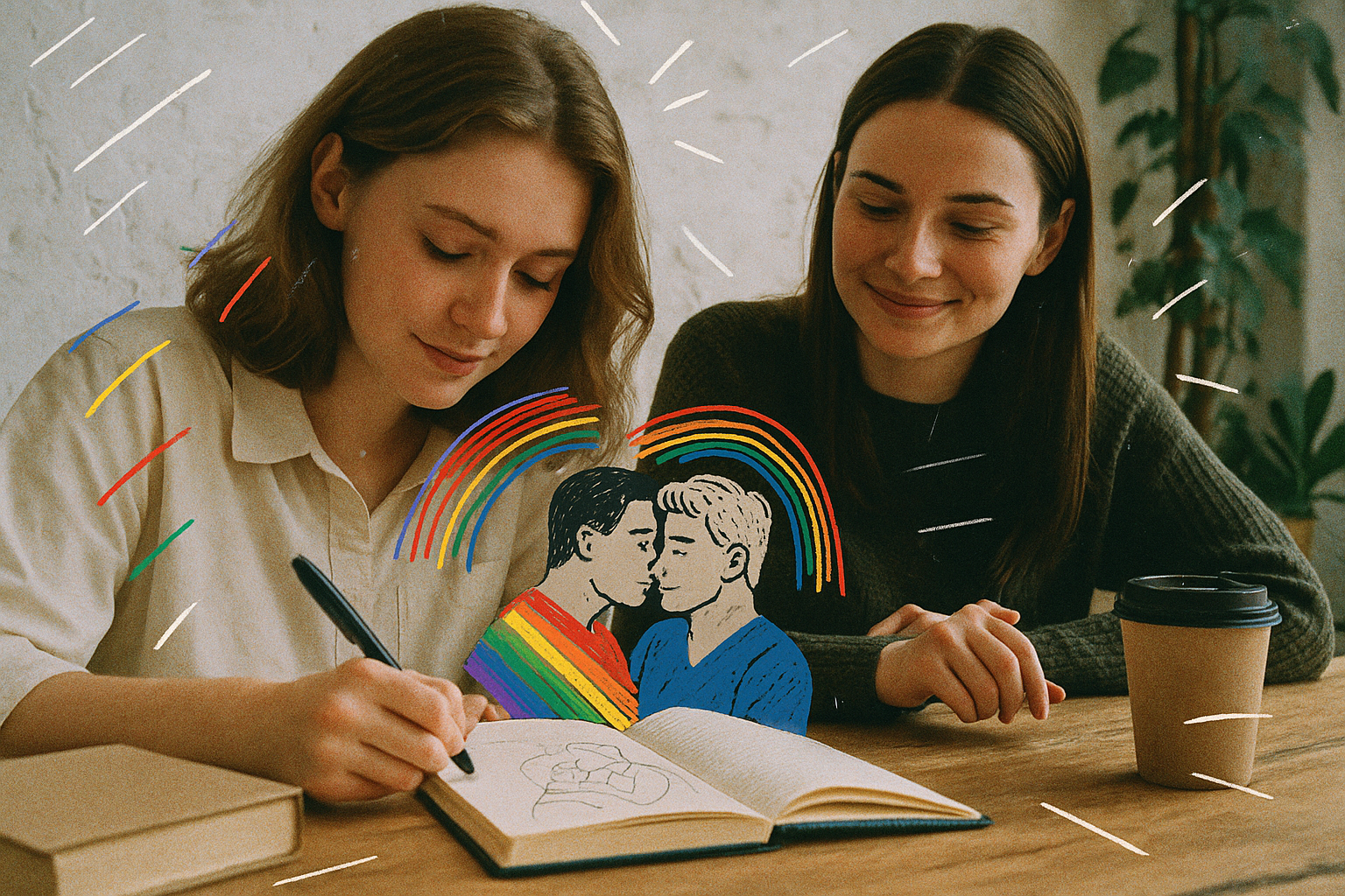 Почему гетеросексуальные женщины пишут гей-фанфики?