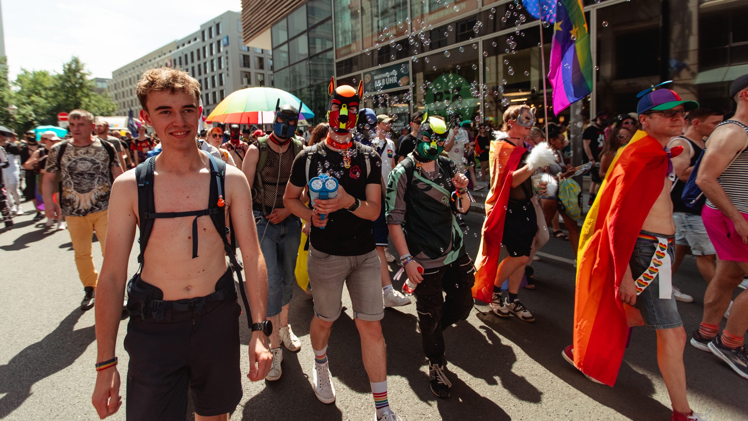 Эксклюзивный! Большой! ЛГБТК-PRIDE-фоторепортаж из Лейпцига