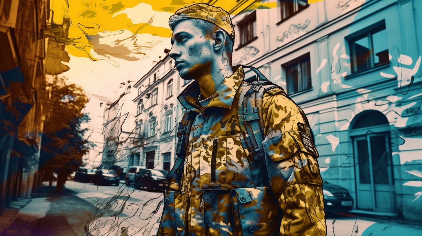 Гея-военного в Украине лишили медали. Так появился флешмоб