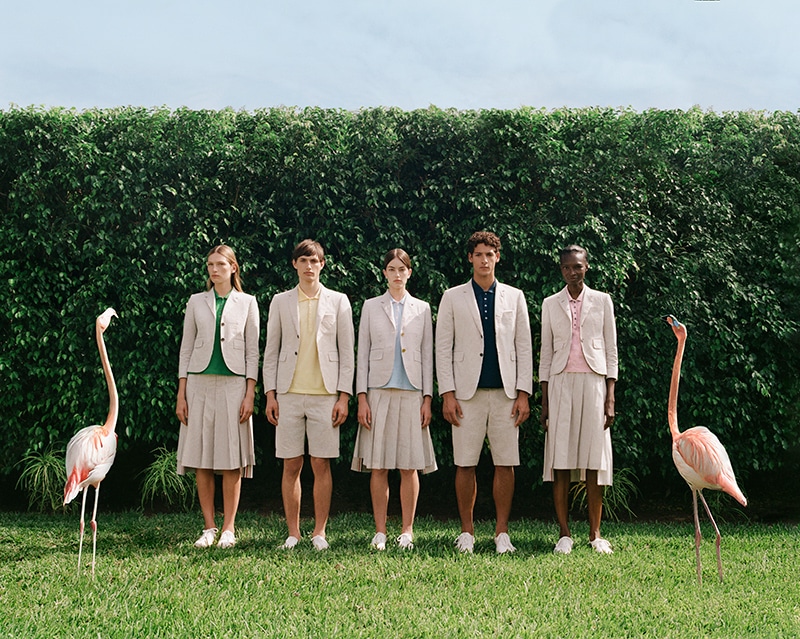 Модная кампания «High Summer» от Thom Browne